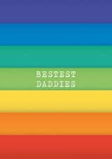 Bestest Daddies Father's Day Card created by Bullar Designs