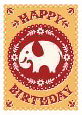 Elephant Birthday Card created by Alexandra Snowdon