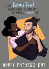 Bonus Dad Father's Day card created by InclusiviTwee