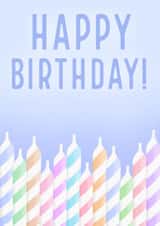 Pastel Birthday Candles created by Sam Spencer