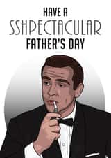 Sshpectacular Bond Father's Day Card created by Memetallica