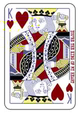 Playing card - King of my heart created by HURRICANE REMI