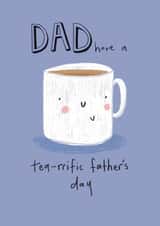 tea-rrific father's day card created by Nicola Watson