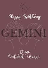 Confident Gemini Woman created by Serenity Emily