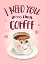 I need you more than coffee created by Anastasia Kaznacheeva