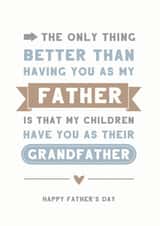 Father's Day card for Grandad created by Cloud 9 Design
