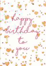 Happy Birthday Hearts and Stars created by Rachael Martland