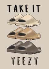 Take it easy card. created by Keepseyshop