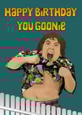 Happy Birthday you Goonie! created by Liam Harris