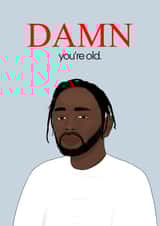 Kendrick Lamar Birthday Card  1001 created by Bethany Draws Things