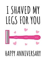 I Shaved for You created by Rock & Rose Creative