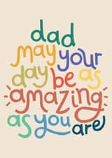 Amazing as you are fathers day card created by Raspberry Blossom