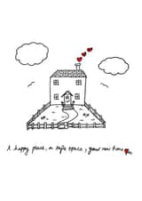 Heartfelt New Home Card - House - A Happy Place A Safe Space Your New Home created by Devine Rose Cards And Creations