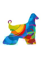 Afghan Hound Card created by Little Wou Wou Designs