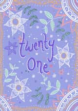 Twenty one  created by AP Designs