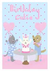 Birthday Cutie created by Hannie Illustrations