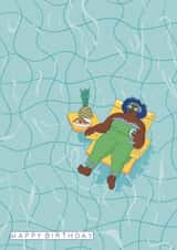 Summer ready birthday card created by Marcie Mintrose