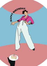 Harry Styles Birthday Card created by Lucy