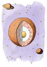 Planet Scotch Egg card 1001 created by @hobbbins
