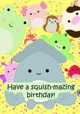 squishmallow birthday card created by Charlie21102