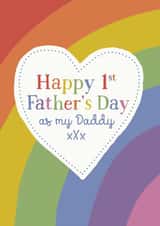 Happy 1st Father's Day as my Daddy created by Woody's Design