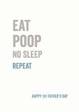 First Father's Day Card 1001 created by Cloud 9 Design