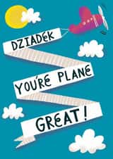 Dziadek (Grandad), You're Plane Great!  created by @AimeeStevens.Design