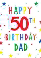 Happy 50th birthday dad created by Earlybird