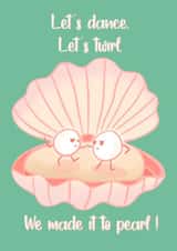 Cute Pearl Anniversary Card - 30 Years - Let's Dance Let's Twirl We Made It To Pearl created by Lisa Wardle