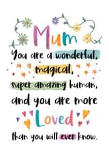 Wonderful, Magical, Amazing Mum! created by And You Can Quote Me