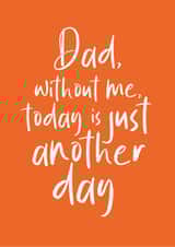 Funny, Bold, Father's Day Card created by Blue Belle Creations