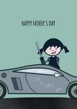 Luv u dad created by Zoe C-W