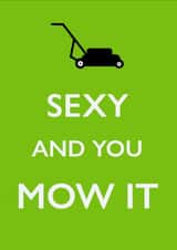 A card for sexy gardeners everywhere! created by PEA GREEN PRINTS