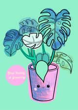 Growing Plant Family created by In rainbows