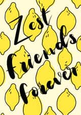 Zesty bestie card for all occasions created by Victoria Hinder