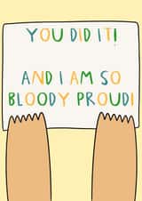 Proud of You Card created by edenwtrs (Illustrations by Eden Waters)