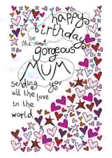 Gorgeous Mum Birthday Card created by Paperlicious