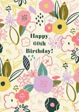 Happy 60th Birthday 1001 created by Sazerelli Designs