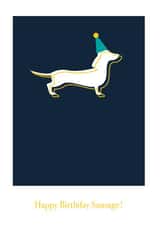 Happy Birthday Sausage created by Dot.Dach