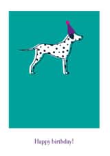 Dalmatian Birthday Card created by Dot.Dach