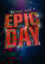 Epic Day card created by Christian Soden