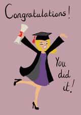 Congratulations on your graduation created by Opal Designs By Nicola