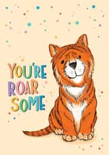 Roarsome Tiger Birthday Card created by Suzanne Brearley Design