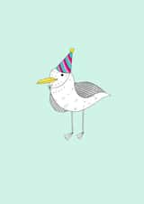 Squawking Seagull Birthday Card created by A Paper Shed