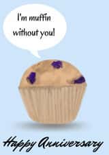 Anniversary muffin card created by SimplyJen