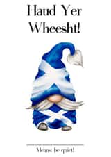 Cheeky Scottish Slang Gnome created by Tracey T