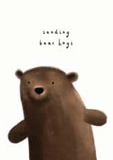 Sending Bear Hugs created by Caley Veitch Illustration