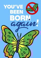 You've Been Born again! Christian/Baptism Card created by WITH LOVE