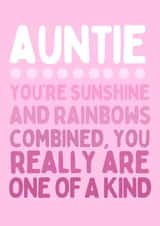 Auntie, Happy Birthday created by Purplepanda
