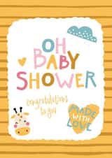 Oh Baby Shower created by Chasing Cards